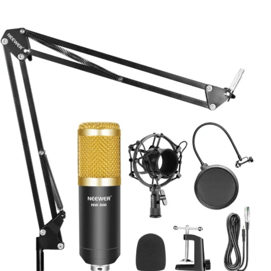 Kit De Micrófono Profesional Con Filtro
