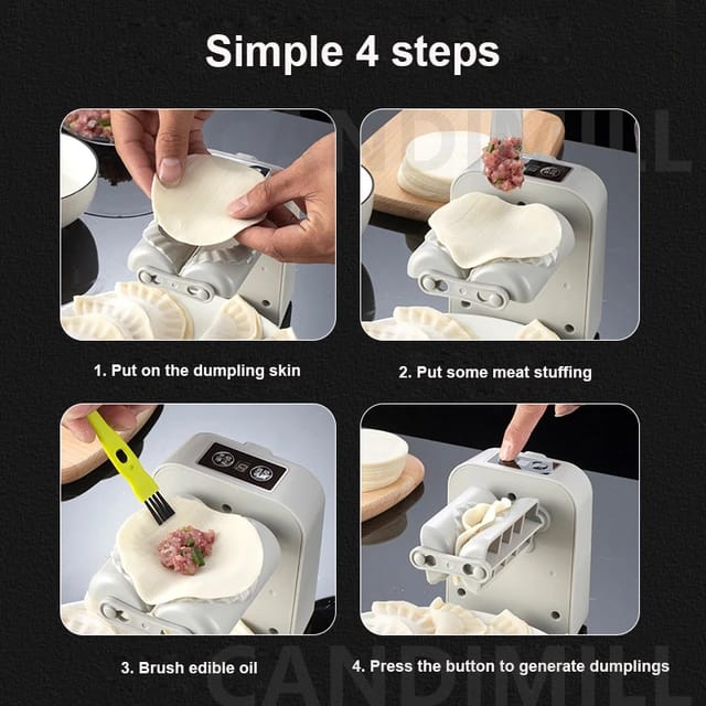 Máquina eléctrica para hacer raviolis