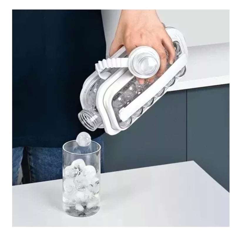 Botellas De Agua Cubo De Hielo Con Tapa