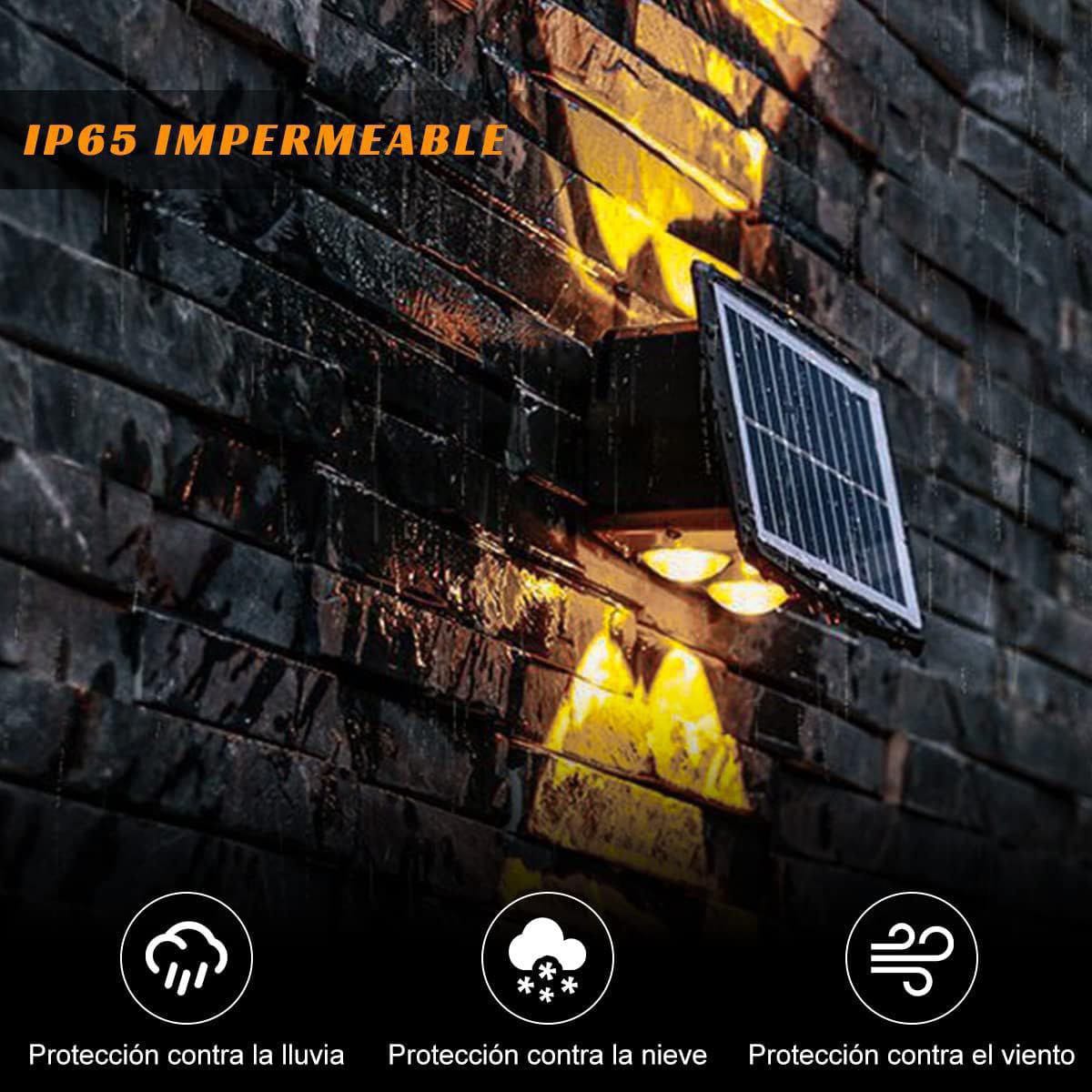 LAMPARA SOLAR EXTERIOR MULTI FUNCIONES