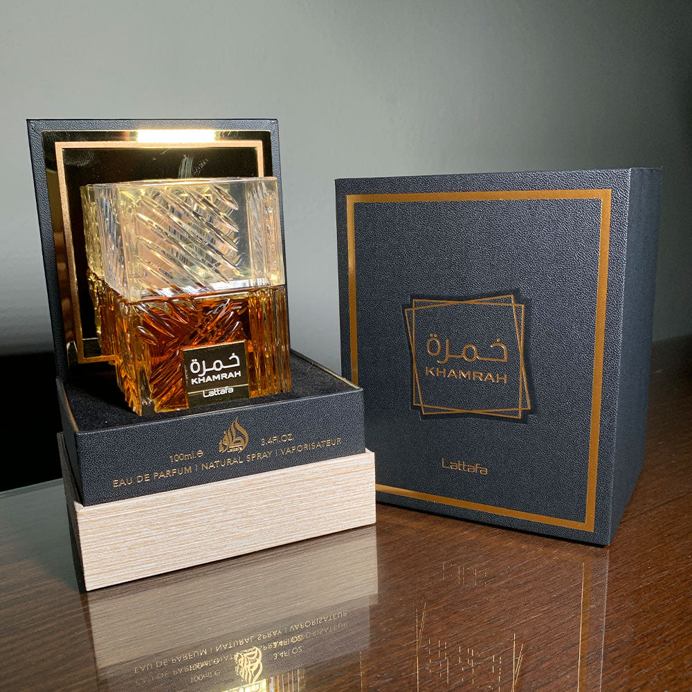 LATTAFA KHAMRAH 100ML ESTUCHE DE LUJO
