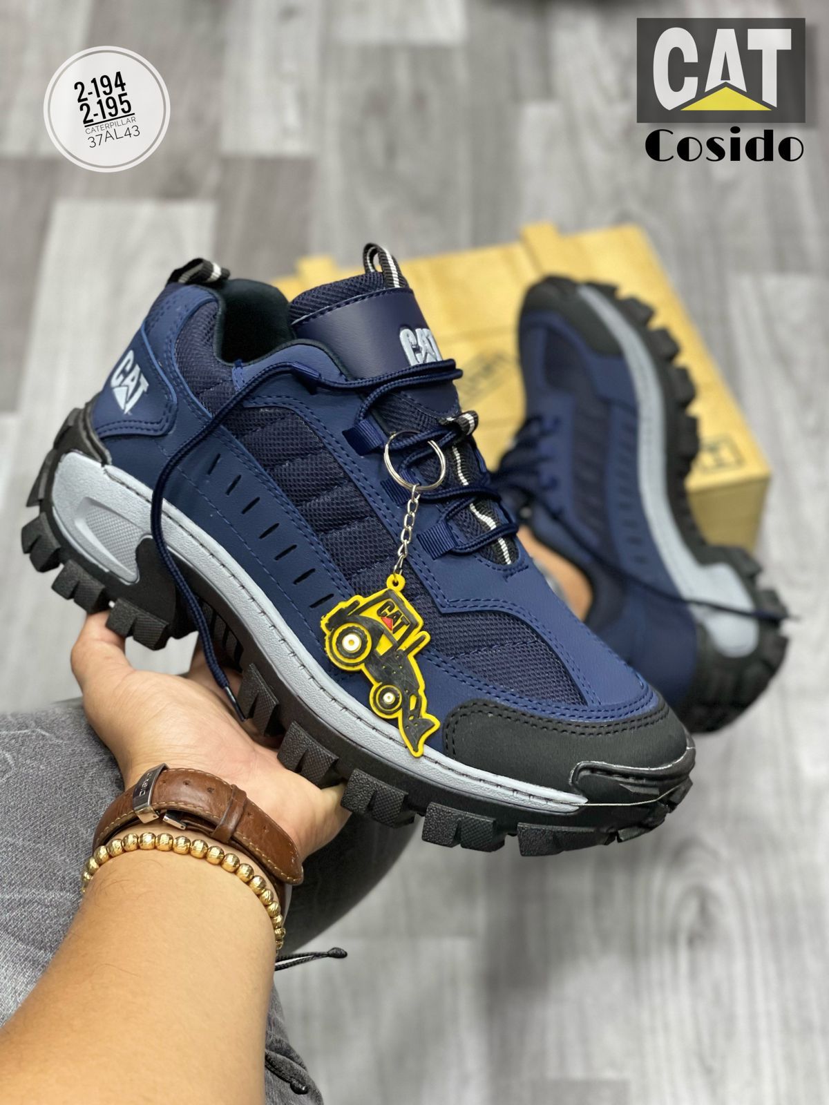 Zapatos Caterpillar Cosido Caballero