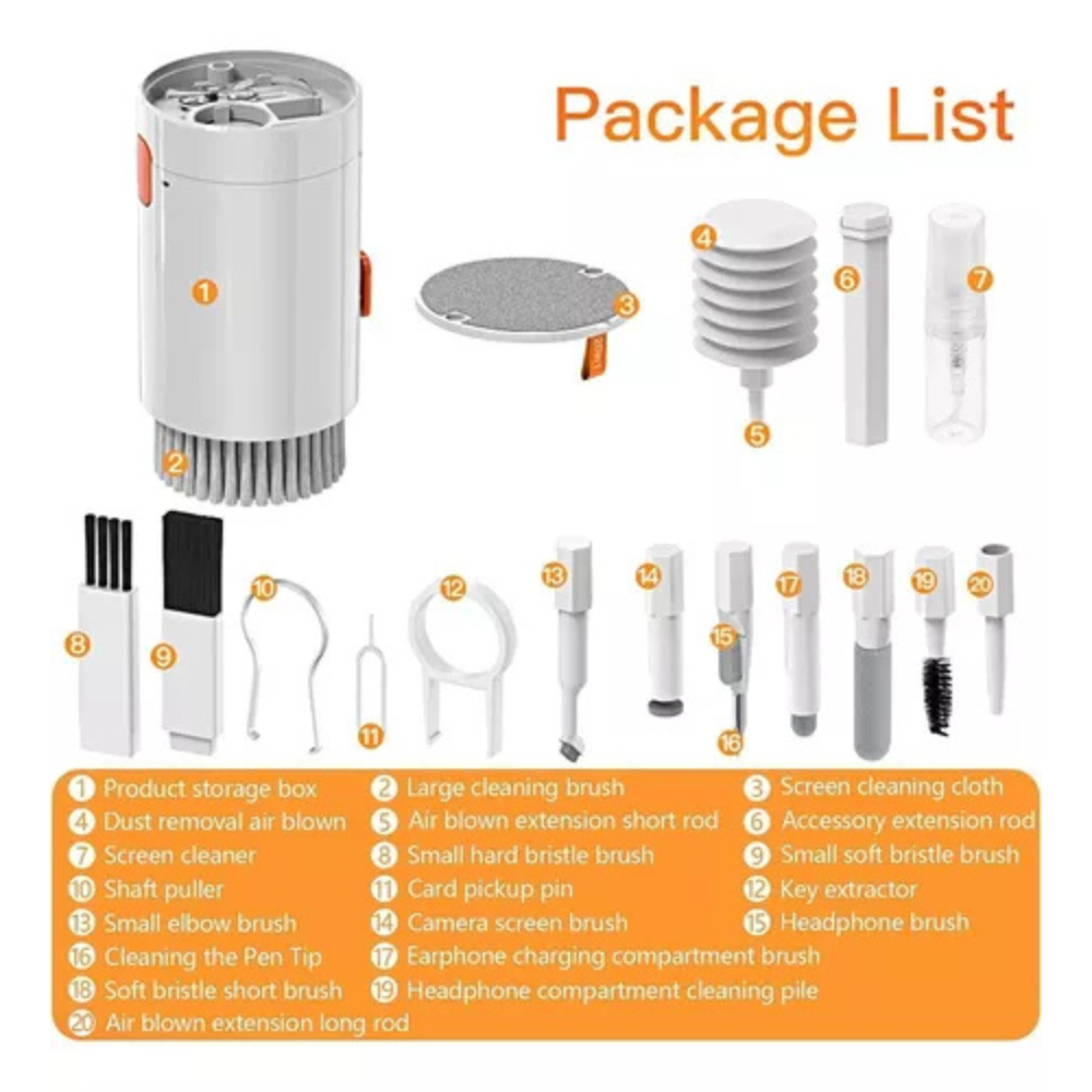 Kit De Limpieza Para Dispositivos