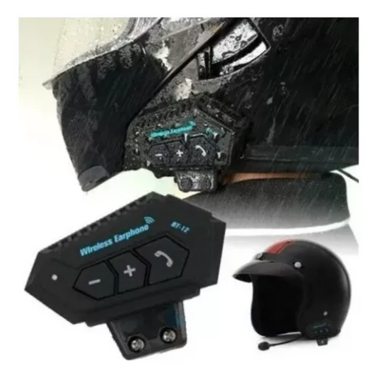 Intercomunicador Auriculares Casco Bluet