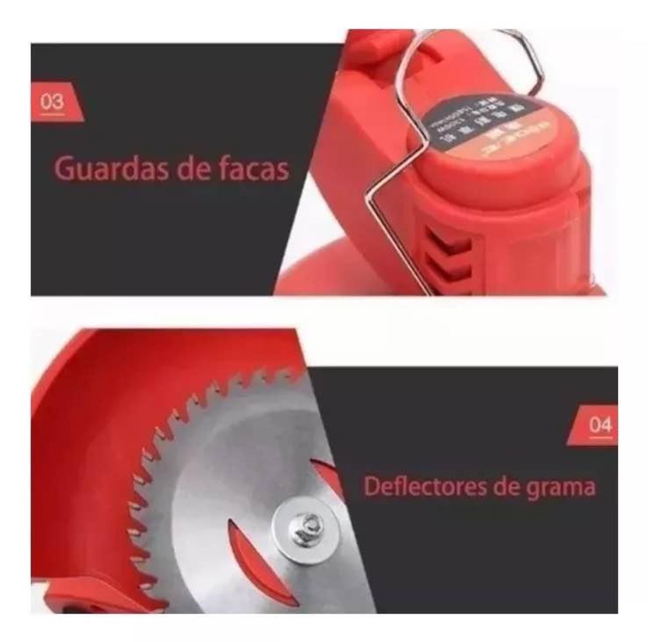 PODADORA GUADAÑADORA RECARGABLE 2 BATERIA