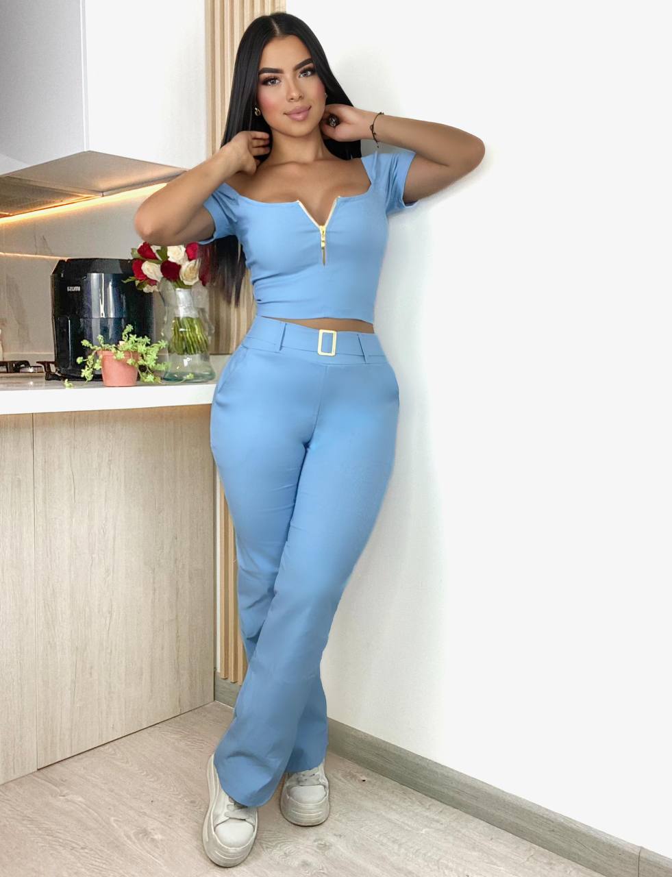 Conjunto 2 prendas Pantalón y blusa