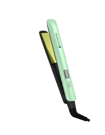 Plancha Alisadora Remington Shine Therapy Aguacate S9960 color verde